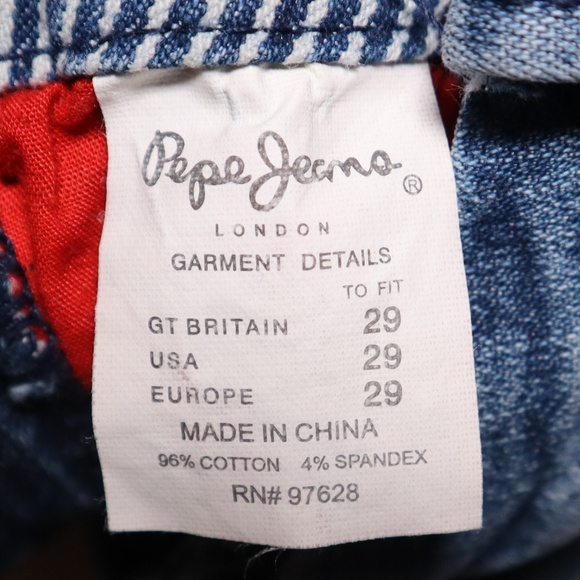 Pepe Jeans Low Rise Wide Leg Jeans 29 - Picture 2 of 6